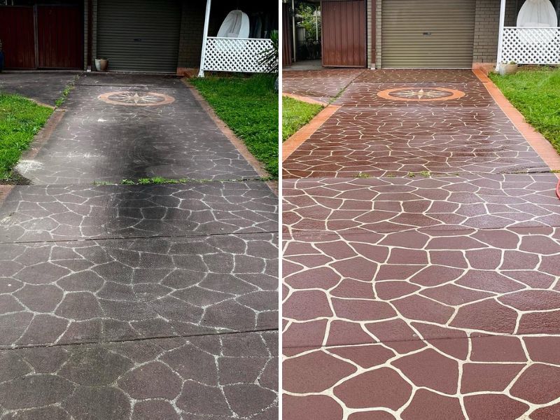 The Jet Co Pressure Washing Sydney Before & After Results